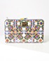 Dolce & Gabbana Printed Tri Wallet, front view